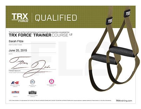 TRX Force Trainer Course L2